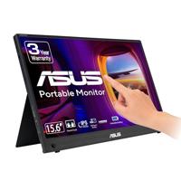 ASUS ZenScreen Touch MB16AMTR portable monitor — 16 inch (15.6 inch viewable), FHD (1920 x 1080), IPS, 10-point touch, Built-in Battery, Hybrid Signal Solution, Mini-HDMI