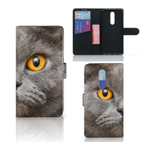 Telefoonhoesje met Pasjes OnePlus 7 Pro Britse Korthaar