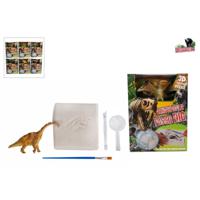 DinoWorld Fossiel Hakken Puzzel Met Extra Dinosaurus Figuur - thumbnail