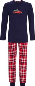 Blauwe heren pyjama Kerst