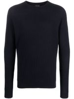 Giorgio Armani sweat à col rond - Bleu