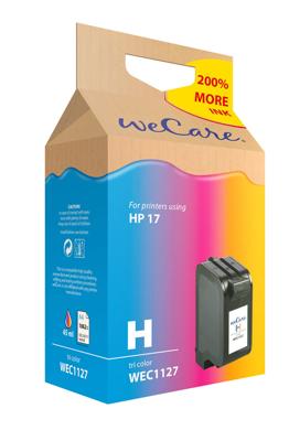 Wecare WEC1127 inktcartridge Cyaan, Magenta, Geel 1 stuk(s)