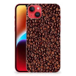 iPhone 14 Plus Siliconen Case Koffiebonen