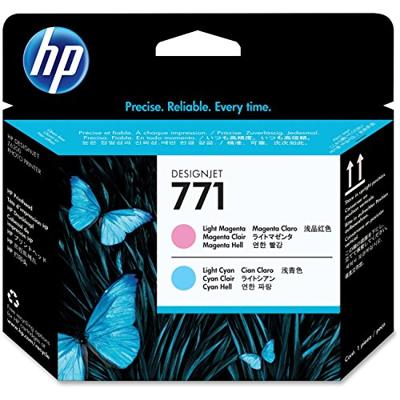 HP CE019A inktcartridge, magenta/cyaan