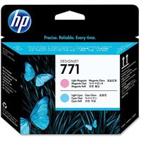 HP CE019A inktcartridge, magenta/cyaan