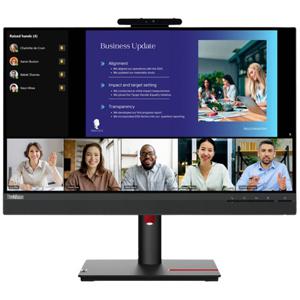 Lenovo ThinkVision T24v-30 LED-monitor Energielabel E (A - G) 61 cm (24 inch) 1920 x 1080 Pixel 16:9 6 ms VGA, HDMI, DisplayPort, USB-B, USB 2.0, USB 3.2 Gen 1