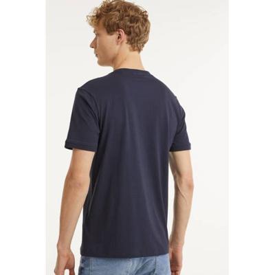 HUGO T-shirt Diragolino met logo marine