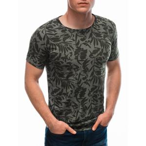 Heren T-shirt Groen - S1653 - Sale