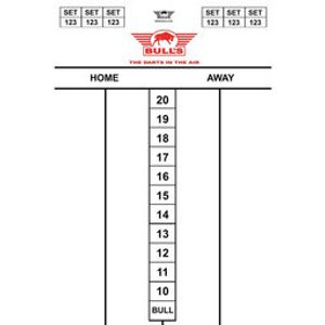 Bulls Dart Scorebord Flex 30x45 cm