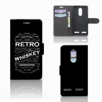 Lenovo K6 Book Cover Whiskey