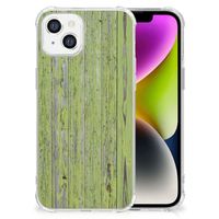 iPhone 14 Stevig Telefoonhoesje Green Wood - thumbnail