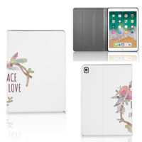Apple iPad 9.7 (2018) Hippe Tablet Hoes Boho Text