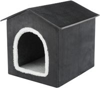 TRIXIE HONDENMAND / KATTENMAND HUIS LIVIA GRIJS / WIT 50X50X54 CM