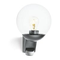 Steinel Buitenlamp met sensor L 585 S, max. 60 W, IR-sensor, registratiehoek: 180°, reikwijdte: max. 10 m, E27-fitting, IP44, antraciet