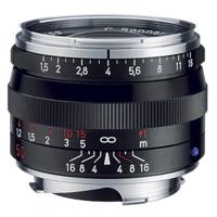 Zeiss ZM C Sonnar T* 50mm f/1.5 objectief Zwart