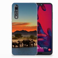 Huawei P20 Pro TPU Hoesje Olifanten