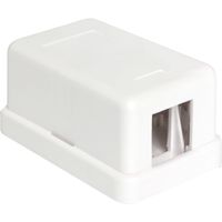 DeLOCK Keystone Surface Mounted Box 1 Port behuizing 86226 - thumbnail