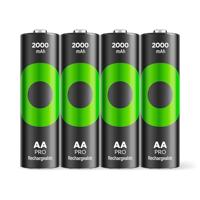 GP RECYKO PRO AA Accu Mignon NiMH 2000 mAh, 1,2 V, 4 stuks