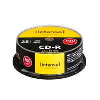 Intenso 1001124 CD-R 80 disc 700 MB 25 stuk(s) Spindel