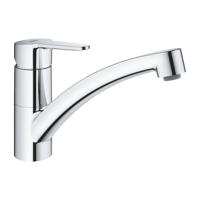 GROHE bau eco Keukenkraan - laag - draaibare uitloop - chroom 31680000