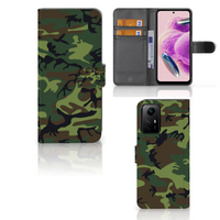 Xiaomi Redmi Note 12S Telefoon Hoesje Army Dark