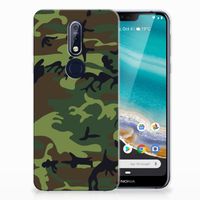 Nokia 7.1 TPU bumper Army Dark - thumbnail