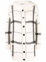 Valentino Garavani cardigan à carreaux - Blanc - thumbnail