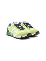 Premiata Kids baskets Lucy à lacets - Vert