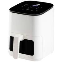 DOMO Deli-freyer Airfryer 1350 W Timerfunctie, Anti-aanbaklaag, Oververhittingsbeveiliging, Met display Wit, Zwart - thumbnail