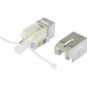 Renkforce RJ45-inbouwmodule Keystone CAT 6A KS10