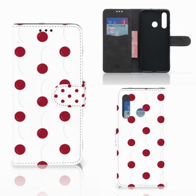 Huawei Nova 4 Book Cover Cherries