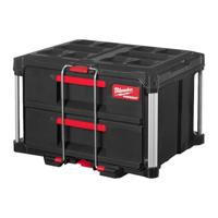 Milwaukee 4932472129 PACKOUT gereedschapskist met 2 laden