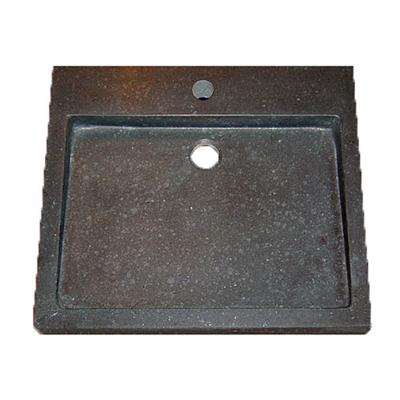 Wastafel Opbouw Lot Rechthoek 50x45x6cm Limestone Blue Limestone 1 Kraangat Wastafel Opbouw Lot Rechthoek 50x45x6cm Limestone Blue Limestone 1 Kraangat