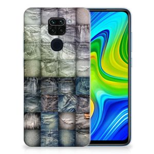 Silicone Back Cover Xiaomi Redmi Note9 Spijkerbroeken