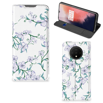 OnePlus 7T Uniek Smart Cover Blossom White