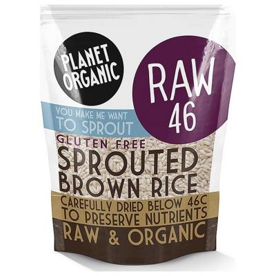 Planet Organic Biologische Gekiemde Bruine Rijst 400 Gram