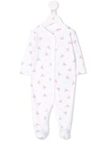 Ralph Lauren Kids grenouillère à oursons imprimés - Blanc