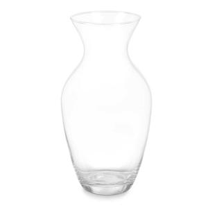 Bloemenvaas klassiek - transparant glas - D18 x H37 cm - klassiek model - boeketvaas - 5 liter