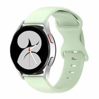 By Qubix - Compatible met Garmin Venu 2 / Garmin Venu 3 - Solid color sportband - Groen - Compatible Garmin bandje - Bandbreedte: 22mm