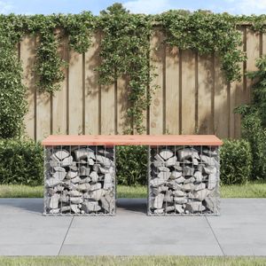 Tuinbank schanskorfontwerp 103x44x42 cm massief douglashout