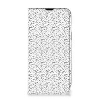 iPhone 14 Hoesje met Magneet Stripes Dots - thumbnail