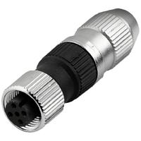 Weidmüller 1781540000 Sensor/actuator connector, niet geassembleerd M12 Aantal polen: 4 Bus, recht 1 stuk(s)