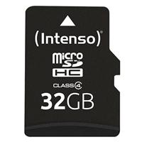 Intenso Micro Sdhc 32Gb Class 4 Geheugenkaart Incl. Sd-Adapter