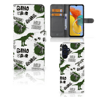 Telefoonhoesje met Pasjes voor Samsung Galaxy M14 Dinosaurus