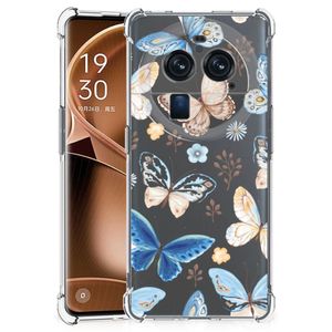 Case Anti-shock voor OPPO Find X6 Pro Vlinder