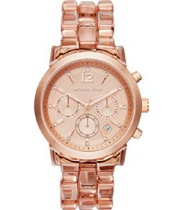 Horlogeband Michael Kors MK6203 Kunststof/Plastic Roze 22mm