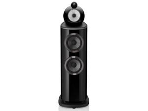 Bowers & Wilkins 803 D4 vloerstaande speaker zwart hoogglans