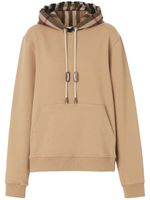 Burberry hoodie oversize à carreaux - Tons neutres