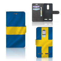 Lenovo K6 Bookstyle Case Zweden