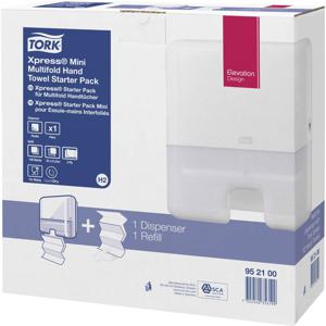 Tork 952100 houder handdoeken & toiletpapier Dispenser voor papieren handdoeken (vel) Wit